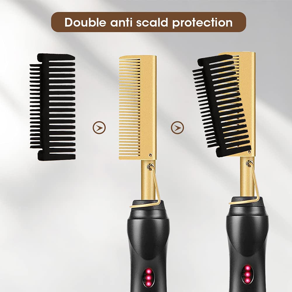 Hot Comb Hair Straightener
