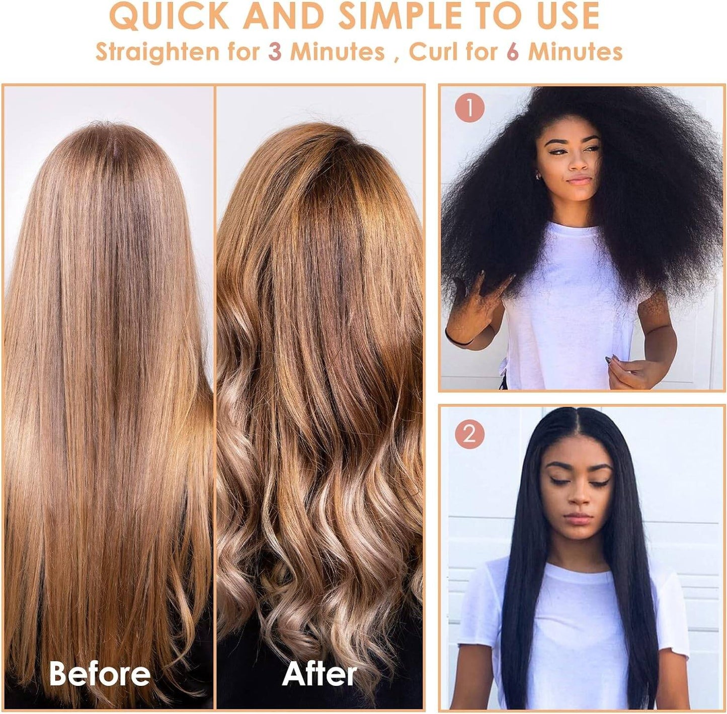 Hot Comb Hair Straightener