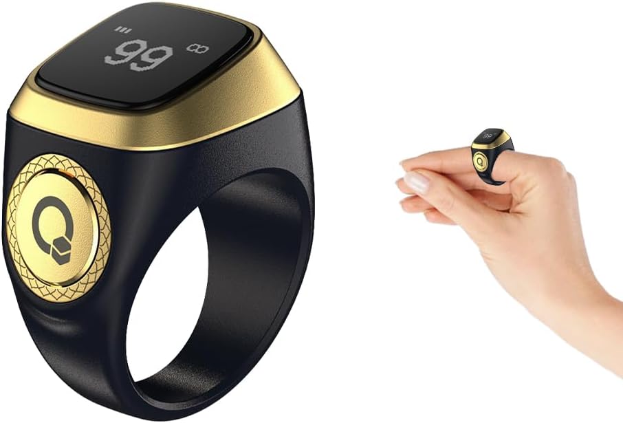 Smart Tasbih Zikr Ring