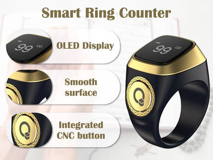 Smart Tasbih Zikr Ring